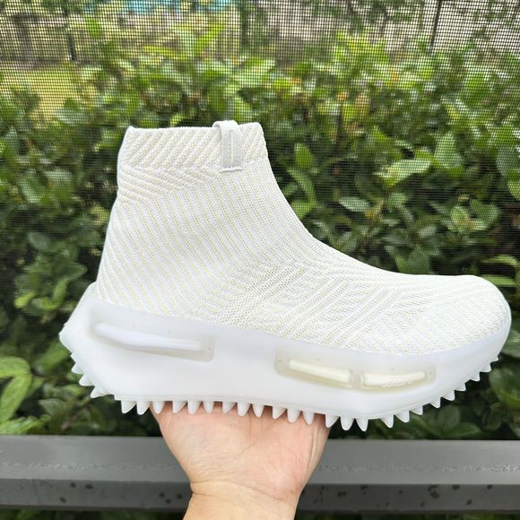 Adidas NMD S1 High Off White Women's Athletic Shoes ID4266 - Picture 4 of 11